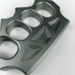 Self-Defense EDC Gear Solid Integrated Steel Knuckle Duster - 图片 11