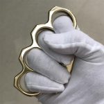 Classic Mirror Finish Brass Knuckle Duster - 图片 3