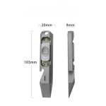 Titanium Pry Bar Multi Tool Bottle Opener Fidget EDC Gear - 图片 10