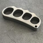 Precision Crafted Titanium Pea Knuckle Duster for Everyday Carry