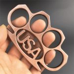 USAEdge Self-Defense Tool Featuring EDC Brass Knuckles and Window Breaker - 图片 4
