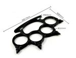 Brass Knuckles Duster Hedgehog Style Self-Defense Tool for EDC - 图片 5