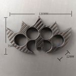 Carbon Fiber Knuckle Duster Security Tool in Various Designs - 图片 12