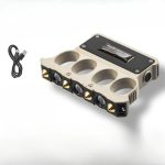 Knuckle Duster Emergency Flashlight Safety Hammer for Outdoor Self Defense - 图片 6