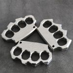 Engraved Knuckle Duster Sturdy Steel Everyday Carry Tool - 图片 11