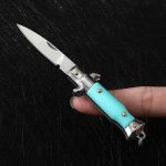Keychain Folding Knife Mini EDC Tool for Outdoor Defense and Pocket Carry - 图片 13