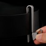 Titanium Belt Keychain Lightweight Sports Key Holder Mens Waist Clip - 图片 4
