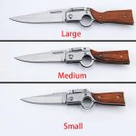 AK47 Light Wood Grain Folding Knife - 图片 13