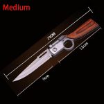 AK47 Light Wood Grain Folding Knife - 图片 15