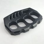Aluminum Knuckle Duster Large Finger Holes Tool - 图片 2