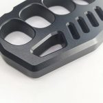 Aluminum Knuckle Duster Large Finger Holes Tool - 图片 5