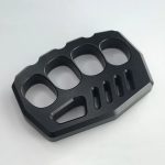 Aluminum Knuckle Duster Large Finger Holes Tool - 图片 6