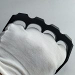 Aluminum Knuckle Duster Large Finger Holes Tool - 图片 9