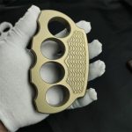 Self-Defense EDC Tool Solid Aluminum Knuckle Duster for Secure Carry - 图片 2