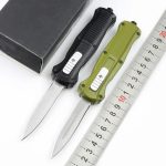 BM 3300 Aluminum Grip Folding Blade Outdoor Survival Knife EDC Tool - 图片 2