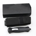 BM 3300 Aluminum Grip Folding Blade Outdoor Survival Knife EDC Tool - 图片 4