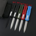 BM 3300 Aluminum Grip Tactical Knife D2 Blade EDC Self-Defense Tool - 图片 2