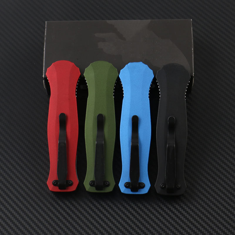 BM 3300 Aluminum Grip Tactical Knife D2 Blade EDC Self-Defense Tool - 图片 4