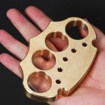 Enhanced Brass Knuckle Duster for Self-Defense and Protection Use
