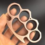 Color Guard Metal Brass Knuckle Duster Tiger Fist Buckle - 图片 12