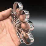 Brass Power Grip Knuckle Duster Multi Functional EDC Defense Tool - 图片 8