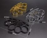 Brass Power Grip Knuckle Duster Multi Functional EDC Defense Tool - 图片 9