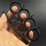 LifeGuard Metal Brass Knuckle Duster Four-Finger Buckle - 图片 15