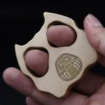 Brass Knuckle Duster Pet Shape Defense Tool - 图片 11