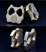 Brass Knuckle Duster Pet Shape Defense Tool - 图片 14