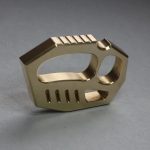 Solid Brass Knuckle Duster Self-Defense EDC Tool - 图片 4