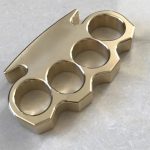 Solid Brass Knuckle Duster Self-Defense EDC Defense Tool - 图片 3