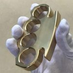 Solid Brass Knuckle Duster Self-Defense EDC Defense Tool - 图片 6