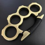 OrderGuard Solid Brass Knuckles Duster Window Breaker - 图片 11