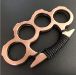 OrderGuard Solid Brass Knuckles Duster Window Breaker - 图片 14