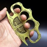 Solid Grip Brass Knuckles Duster for Outdoor Survival - 图片 19