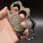 Solid Grip Brass Knuckles Duster for Outdoor Survival - 图片 10