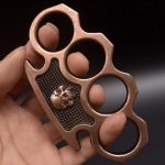 SkullBreach EDC Brass Knuckles Duster Window Breaker - 图片 2