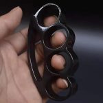 MiniGuard Metal Brass Knuckles Duster Window Breaker EDC - 图片 3
