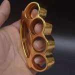 MiniGuard Metal Brass Knuckles Duster Window Breaker EDC - 图片 6