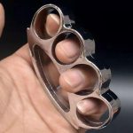 MiniGuard Metal Brass Knuckles Duster Window Breaker EDC - 图片 7