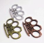 GhostGuard Solid Brass Knuckles Duster Window Breaker - 图片 8