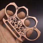 GhostGuard Solid Brass Knuckles Duster Window Breaker - 图片 2