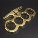 Ring Guard Brass Knuckles Duster 4-Finger EDC Tool - 图片 4