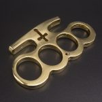 Ring Guard Brass Knuckles Duster 4-Finger EDC Tool - 图片 9