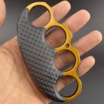 Blom Solid Brass Knuckles Duster Self-Defense EDC Tool - 图片 9