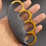Blom Solid Brass Knuckles Duster Self-Defense EDC Tool - 图片 11