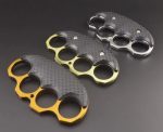 Blom Solid Brass Knuckles Duster Self-Defense EDC Tool - 图片 2