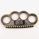 Ninja Solid Brass Knuckles Duster Self-Defense EDC Tool - 图片 8