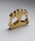 Brass Lightning Knuckle Duster - 图片 7