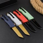 Carbon Fiber Nylon Handle Tactical Knife Outdoor Hunting Pocket Knife - 图片 10